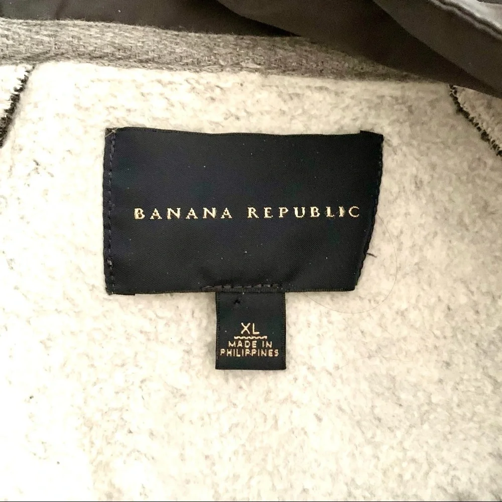 BANANA REPUBLIC Double Zipper Hoodie Jacket - Picture 5 of 6